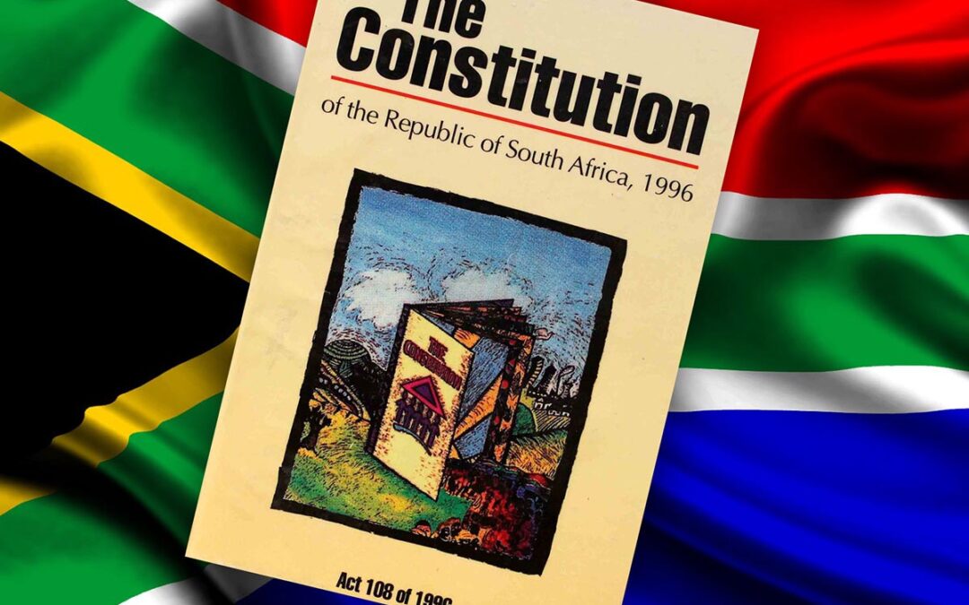 Constitution of the Republic of South Africa, 1996