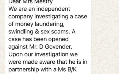Scam Alert: Fraudulent Messages Impersonating the ICFP
