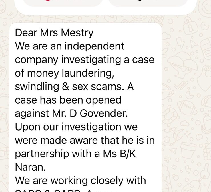 Scam Alert: Fraudulent Messages Impersonating the ICFP